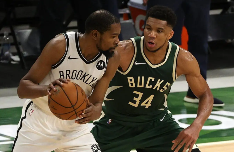  字母哥暴扣点燃全场，雄鹿大胜篮网迎五连胜佳绩